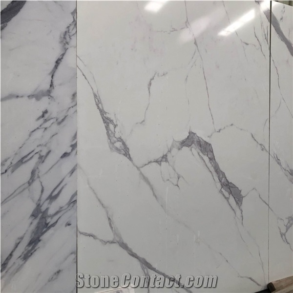 Artificial White Marble Slab for Background Wall Decor