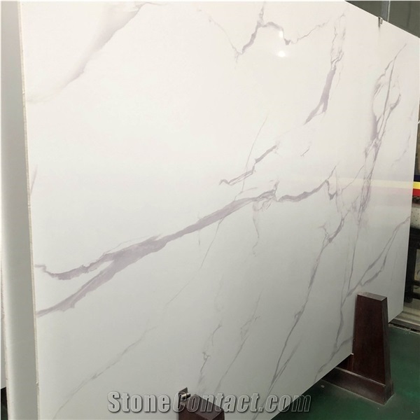 Artificial White Marble Slab for Background Wall Decor