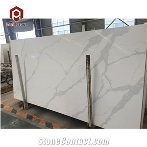 Good Quality Polished White Calacatta Quartz