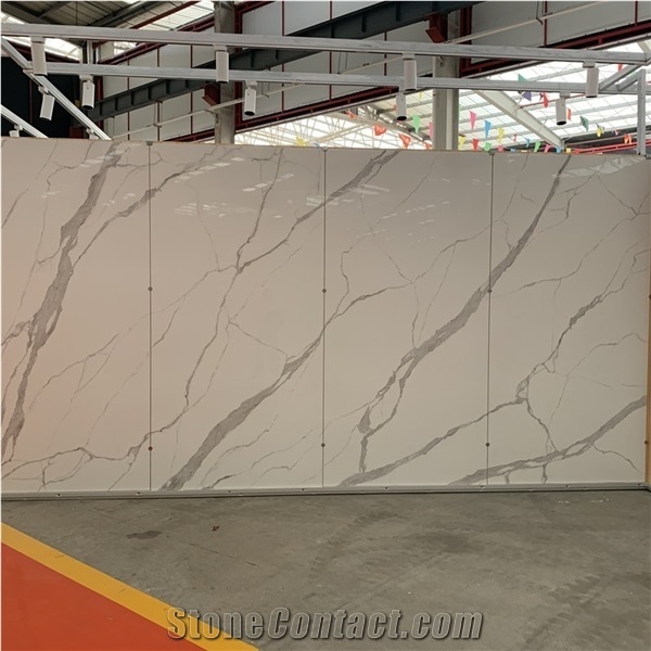 Installing Large Porcelain Slabs Calacatta Look