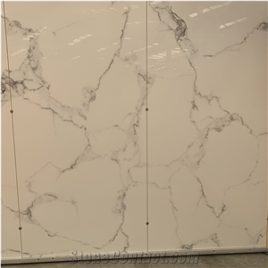 Sintered Stone Slab Indoor Wall Design