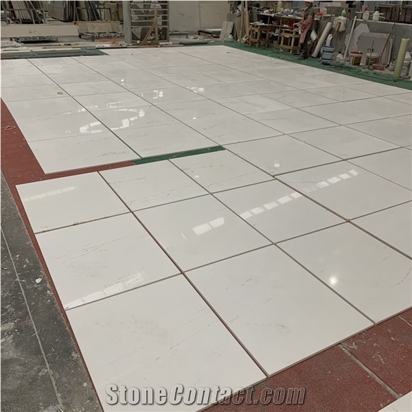 White Marble Tiles for Flooring and Wall Cladding