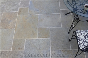 Holton Brown Limestone Cobblestone, Pavers, Patio Paving Sets