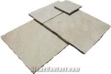 Mint White Sandstone Pavement, Cobblestone, Pavers, Patio