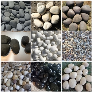 White Marble Pebble Stone
