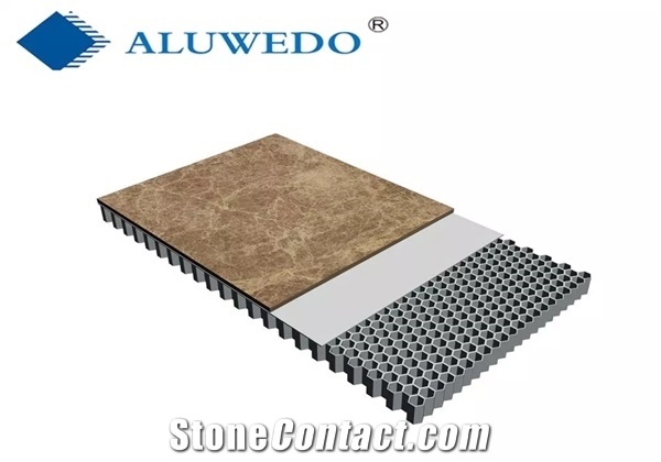 Stone Honeycomb Panel, Honeycomb Backed Black Marble Stone Panels