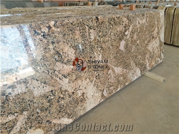 Alaska Gold Granite Slabs