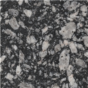 Crystal Black Granite/Negro Granite Slabs