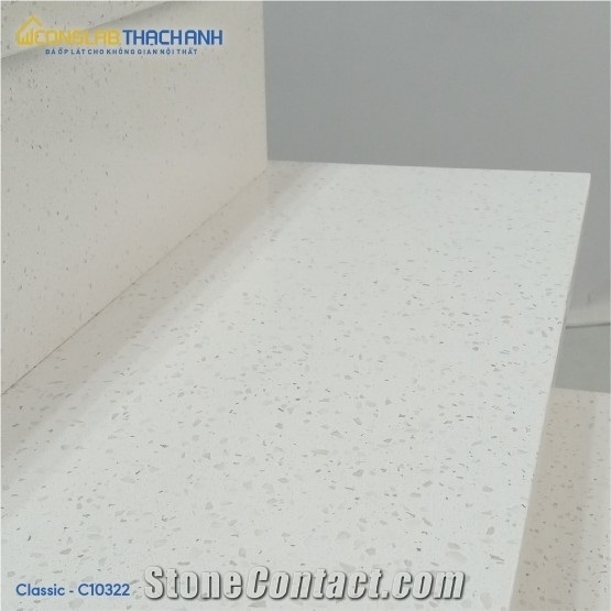 Artificial Stone Slabs, Tiles, Quartz Stone Slabs, Vietnam White Quartz Slab