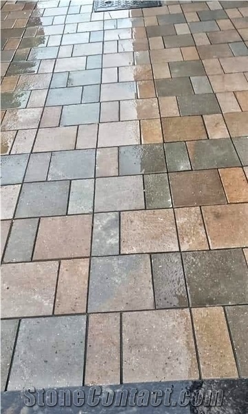 Sandstone Paving Slabs, Landscaping Walkway Pavers