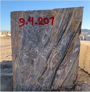 Wavy Ocean Marble Blocks
