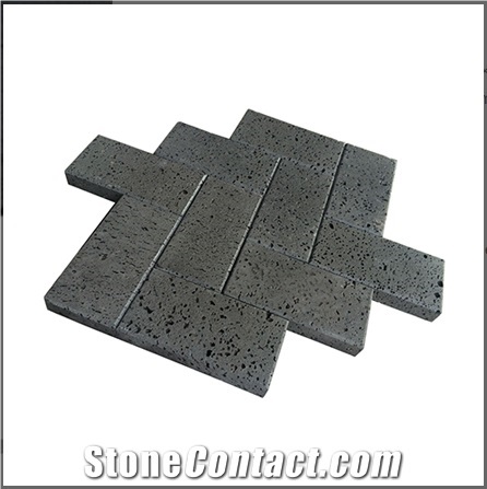 Honed Lava Stone Tiles
