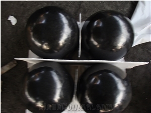 China Polished Black Basalt Parking Stone