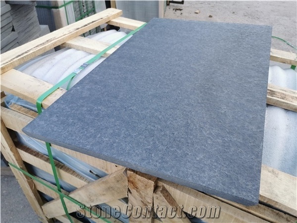 Mongolia Black Basalt Tiles, Slabs