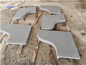 Small Hole Basalt Landscaping Stones, Pool Coping Pavers