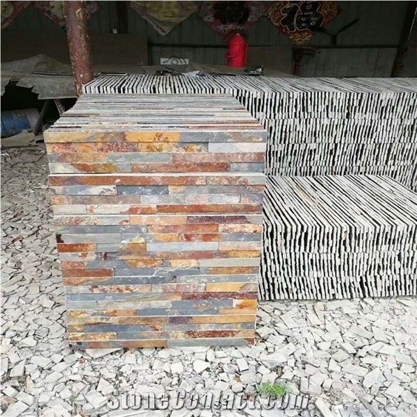 Multicolor Slate Cultured Stone