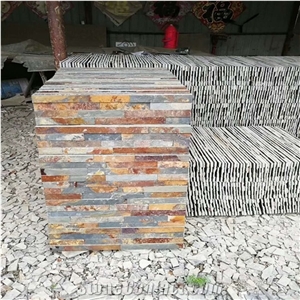 Multicolor Slate Cultured Stone