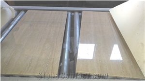 Travertino Classico Slabs, Tiles