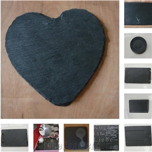 Chinese Natural Split Black Slate Pavers