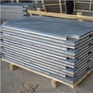 Chinese Natural Split Black Slate Pavers