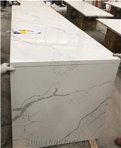 Calacatta White Blanco Quartz Countertops