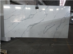 Calacatta White Roma Quartz Slabs Calacatta White Roma Quartz Slabs