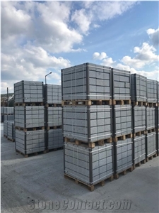 Bergama Grey Granite Kerbstone