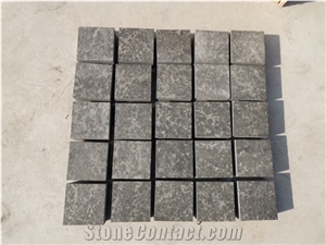 Black Andesite Cubes Paving Stone