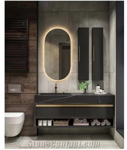 Porcelain Sintered Stone Bathroom Countertop, Vanity Tops
