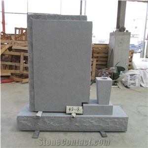 American Tradtional Monument Grey Granite China Factory