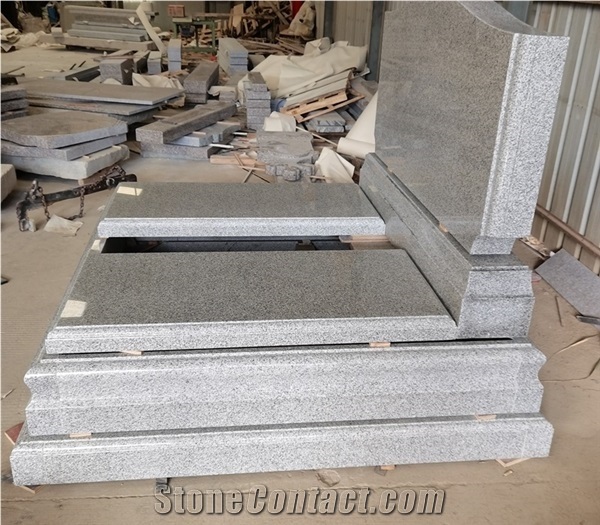 China G603 Granite Monuments Gravestone Israel Tombstone