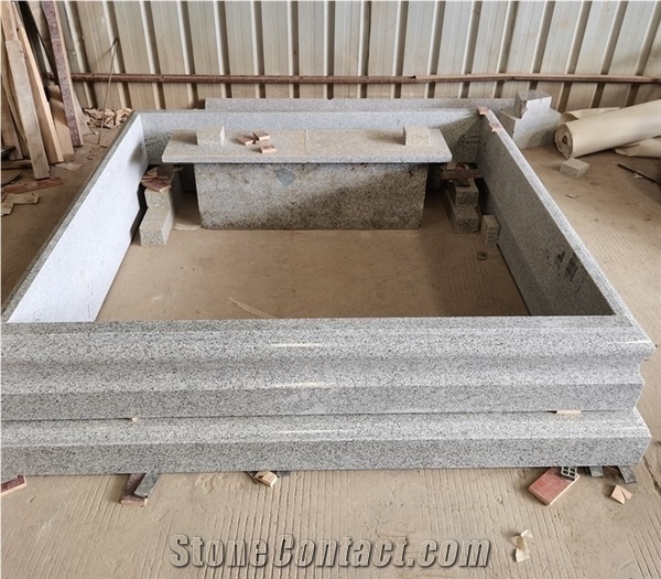 China G603 Granite Monuments Gravestone Israel Tombstone
