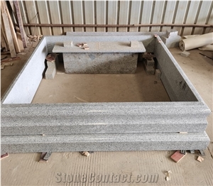 China G603 Granite Monuments Gravestone Israel Tombstone