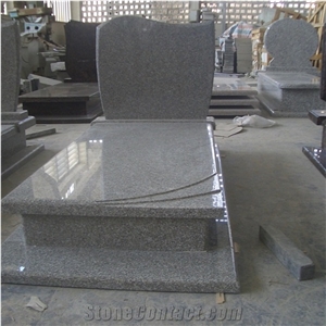 G383 Pearl Flower Granite Monument