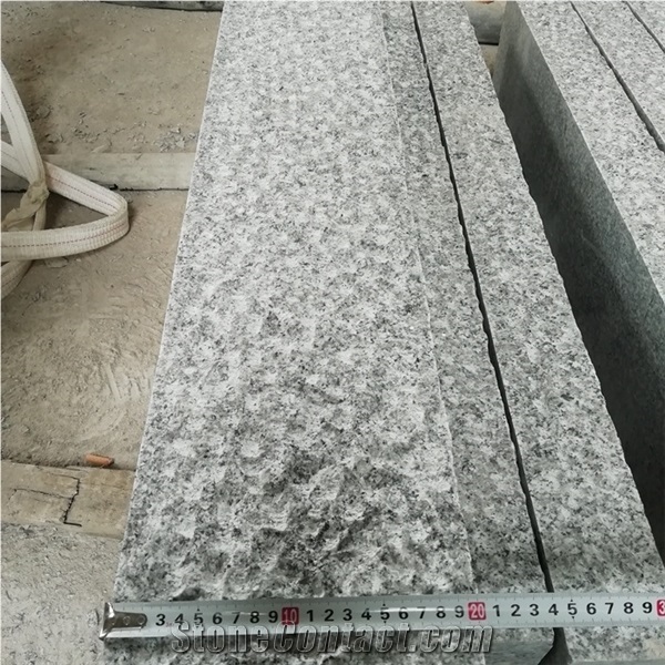 Rough Picked Grey G603 Granite Kerbstone Kerb Stone