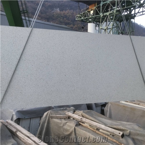 Agglomerated Resin-Marble and Cement-Marble Slabs