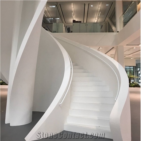 Resin-Marble and Cement-Marble Internal Stairs