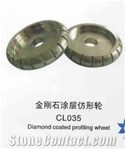 Diamond Coated Profiling Wheel Cl030-Cl035