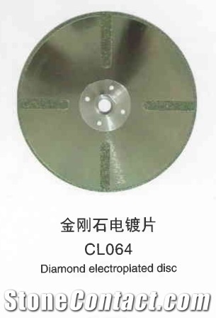 Diamond Electroplated Disc Cl062-Cl064