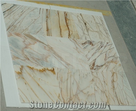 Calacatta Sugar Marble Tiles