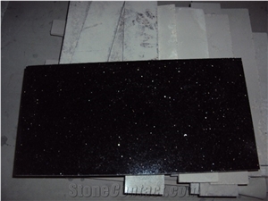 Black Galaxy Granite 60*60*2Cm Polished Tiles