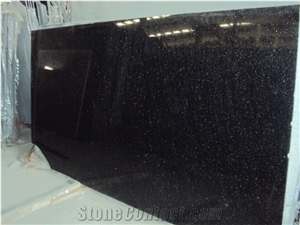 Black Galaxy Granite 60*60*2Cm Polished Tiles