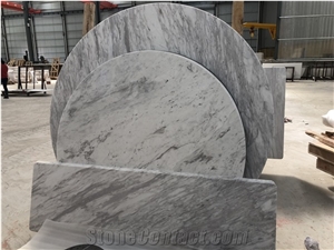 White Blue Black Stone Worktop