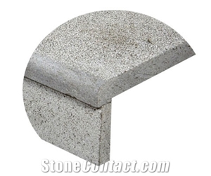 Grey Andesite Steps, Stair Risers