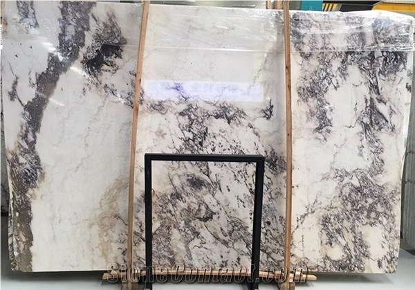Calacatta Viola Marble Bookmatched Large Format Slabs
