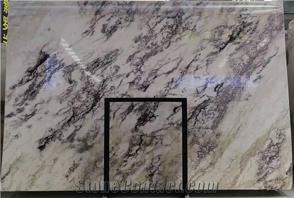 Calacatta Viola Marble Bookmatched Large Format Slabs