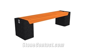 Eco Wooden Bench