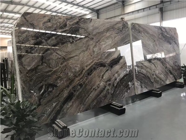 Italian Brown Marble Venice Brown Marble Floor Tiles