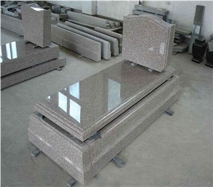 Cheap Tombstone Poland Granite Monument Gravestone