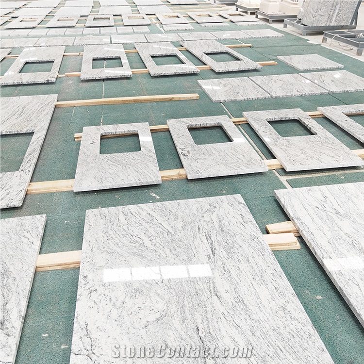 Customized Marble Bathroom Counter Vanity Tops